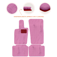 Luxury Sheepskin Floor Mats for Porsche Panamera (2017-2023)