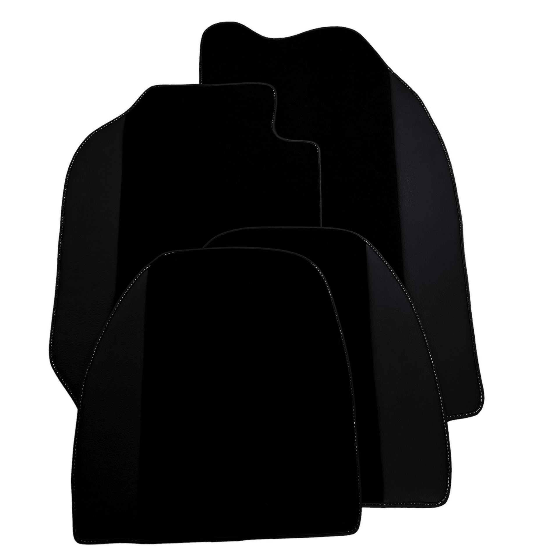 Custom Black Floor Mats for Porsche 911 - 964 (1989-1994) - AutoWin