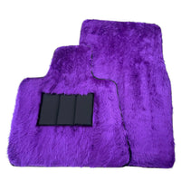 Violet Sheepskin Floor Mats for Rolls-Royce Cullinan (2018-2023) - AutoWin