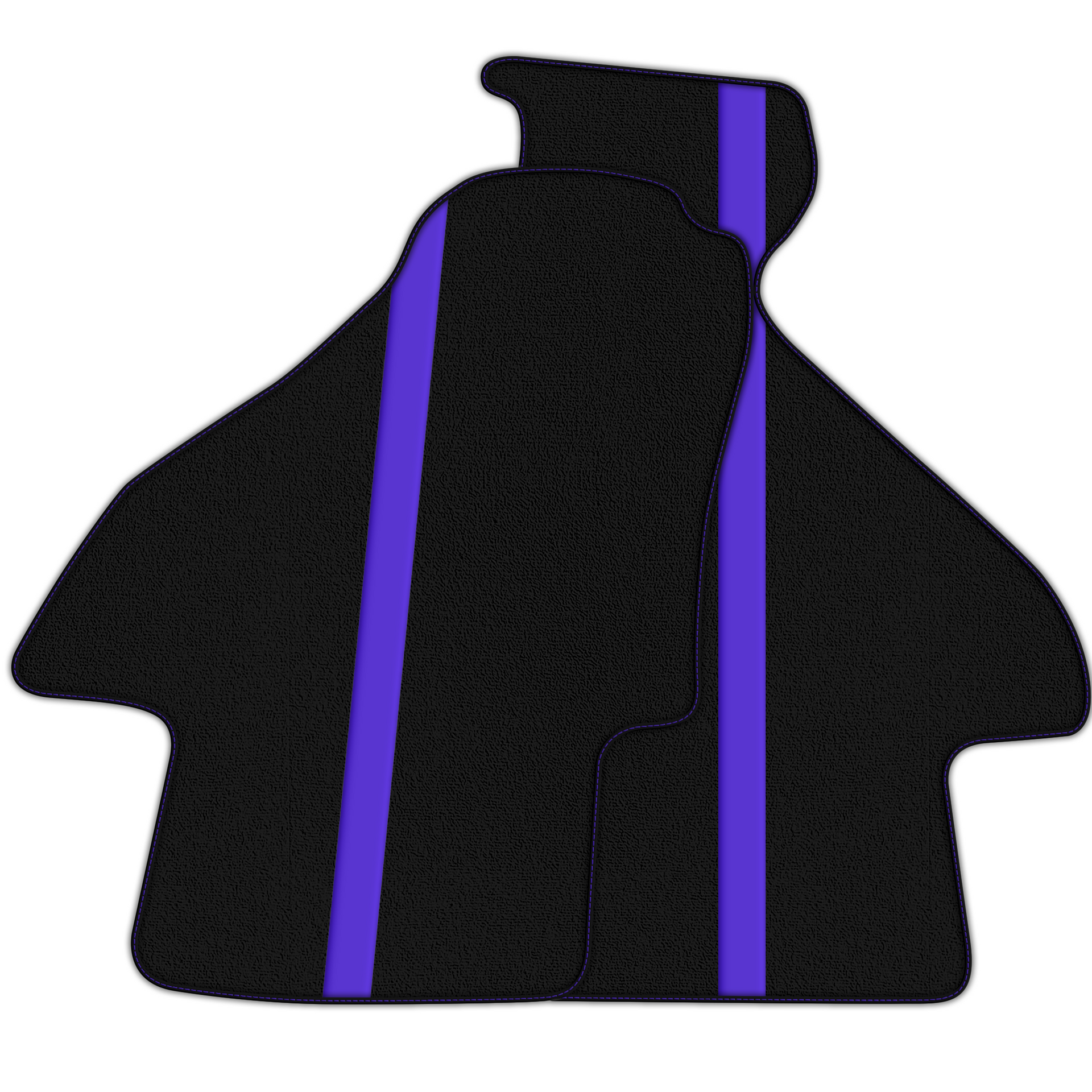 Stylish Premium Black Floor Mats for Ferrari Mondial (1980-1993)