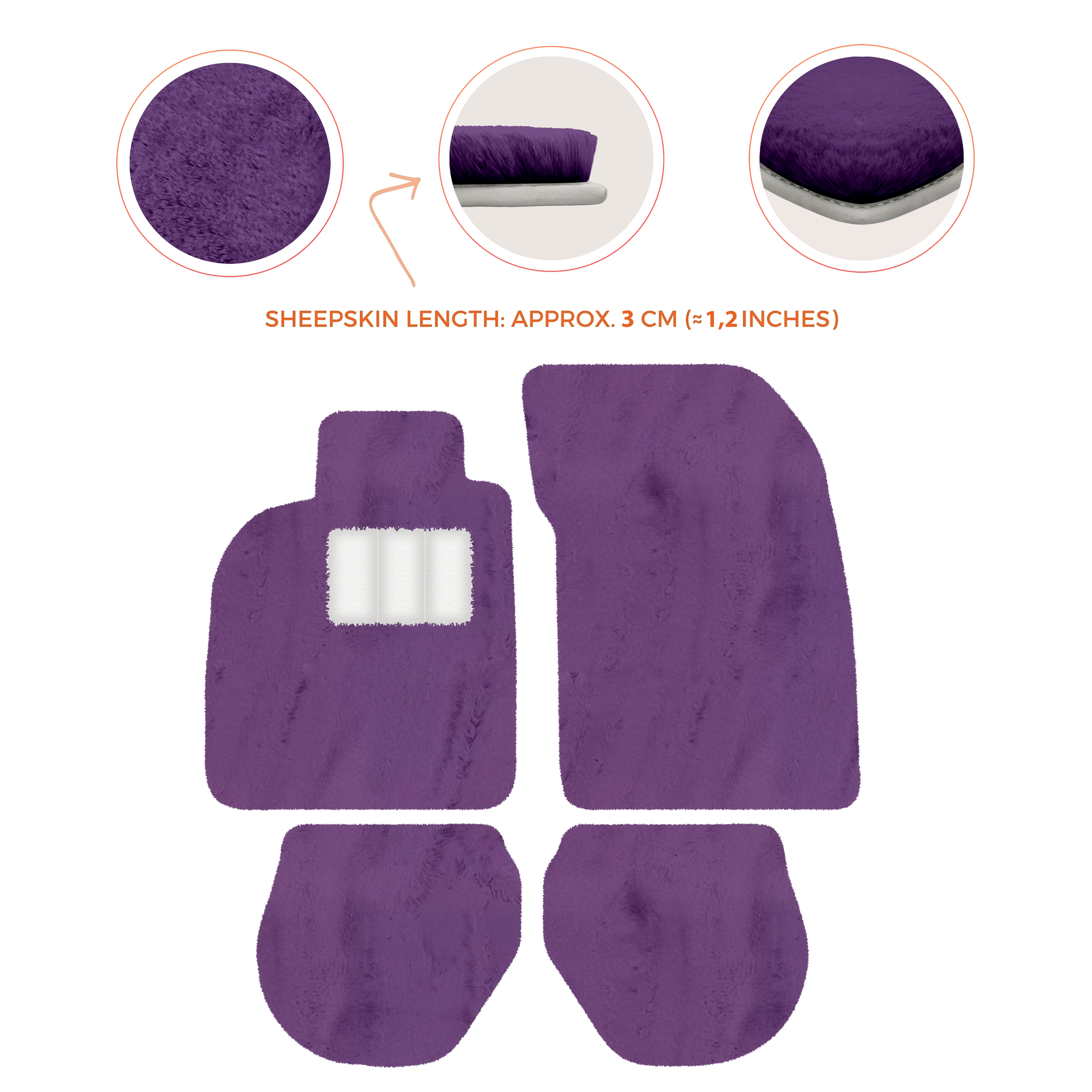 Tapis de voiture gris pour Porsche 911 - 993 (1994-1998) - AutoWin