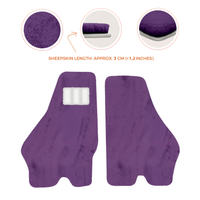 Luxury Sheepskin Floor Mats for Lamborghini Urus (2018-2026)