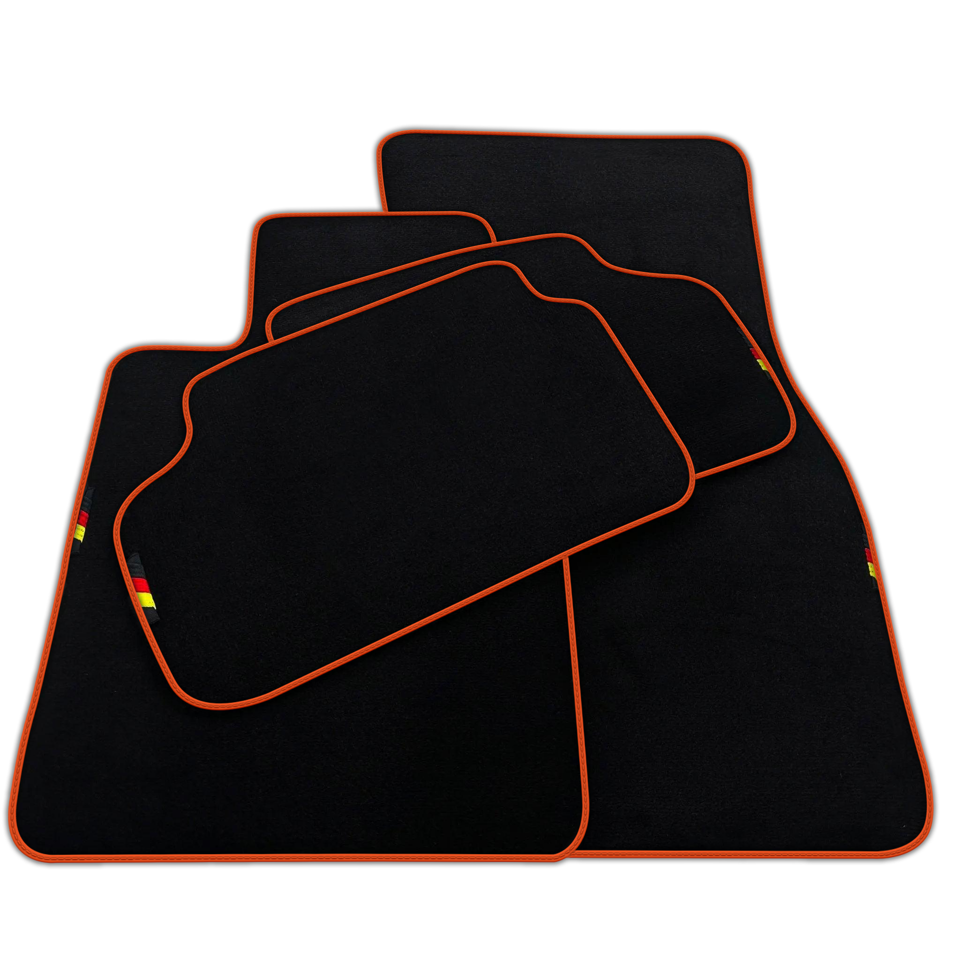 Black Floor Mats For BMW 3 Series G20 Germany Edition | Various Trim Colors
