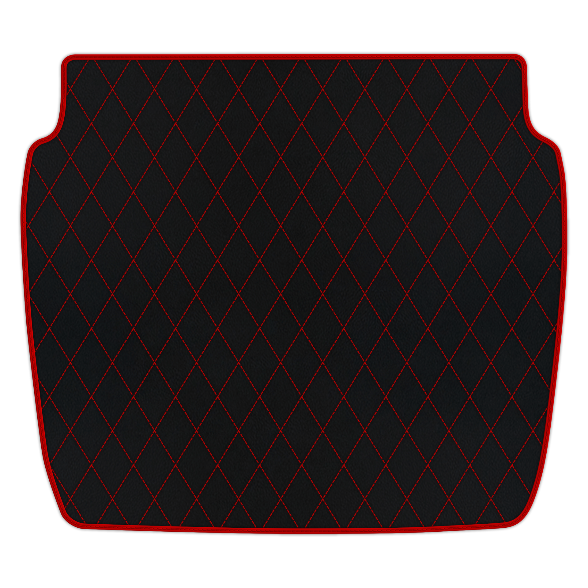 Custom Black Leather Floor Mats for Ferrari 612 Scaglietti (2005-2011)