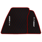 Ferrari 296 GTB Black Leather Floor Mats | Stylish & Durable