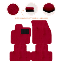 Premium Sheepskin Floor Mats for Range Rover Vehicles (2012-2022)