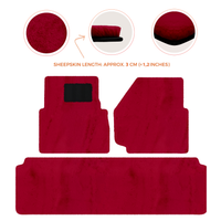Luxurious Premium Sheepskin Floor Mats for Range Rover (2012-2022)