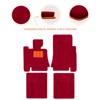 Premium Sheepskin Floor Mats for Bentley Mulsanne (2010-2020)