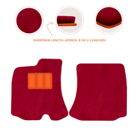 Premium Sheepskin Floor Mats for Bentley Arnage RL (1998-2009)