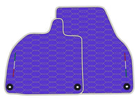 Premium Purple Leather Floor Mats for Lamborghini Revuelto (2024-2026)