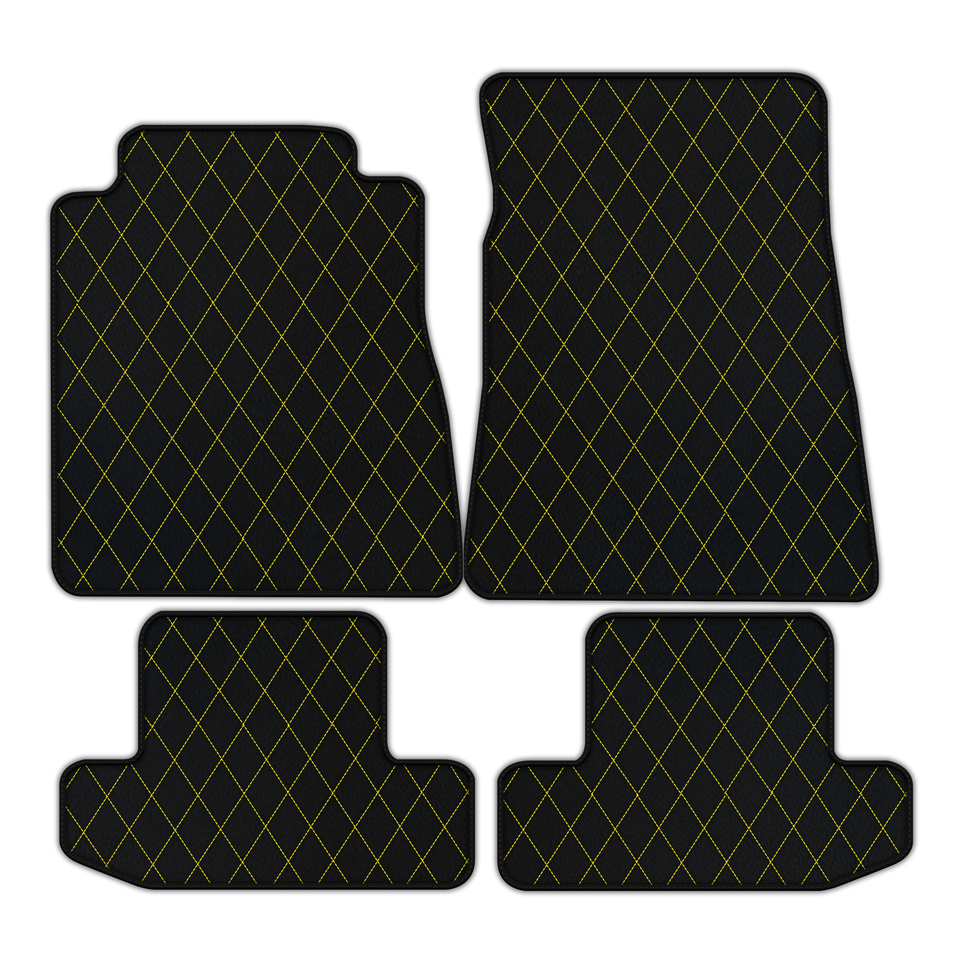 Customizable Leather Mats for Ford Mustang GT500 Shelby 2015-2021