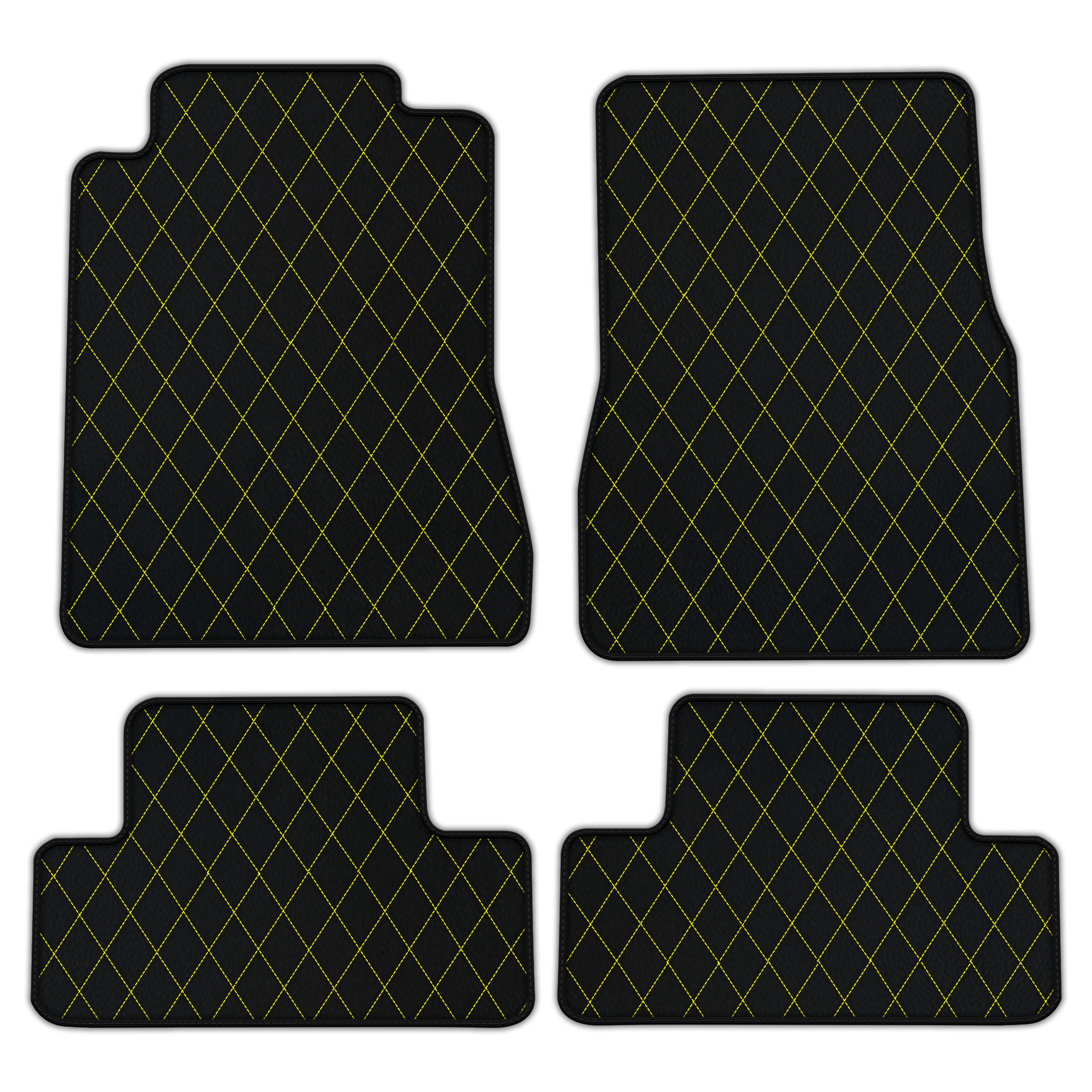 Customizable Leather Floor Mats for Ford Mustang V FL (2011-2014)