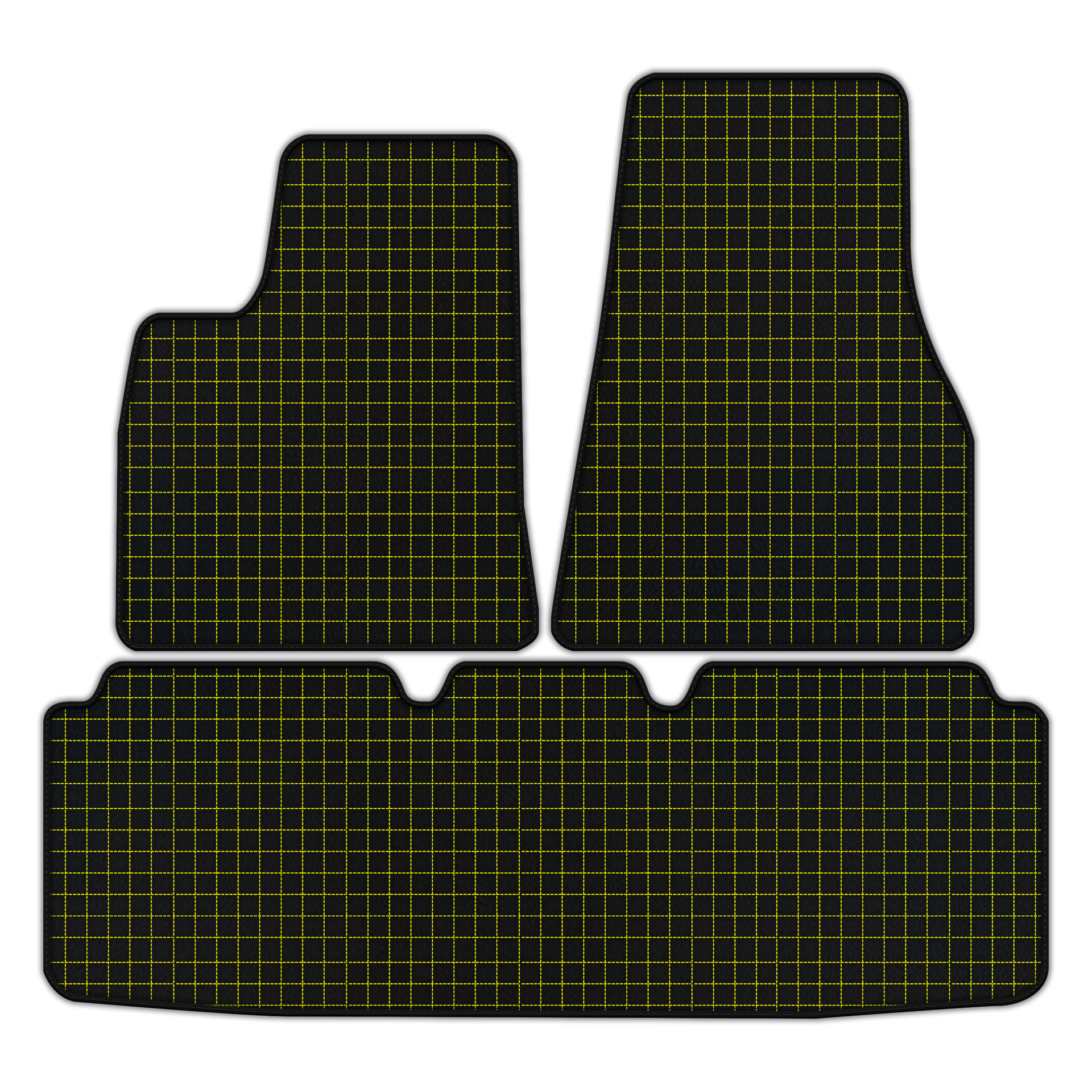 Custom Leather Floor Mats for Tesla Model S (2012-2023)