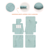 Luxurious Premium Sheepskin Floor Mats for Bentley Arnage (1998-2009)