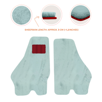 Luxury Sheepskin Floor Mats for Lamborghini Urus (2018-2026)
