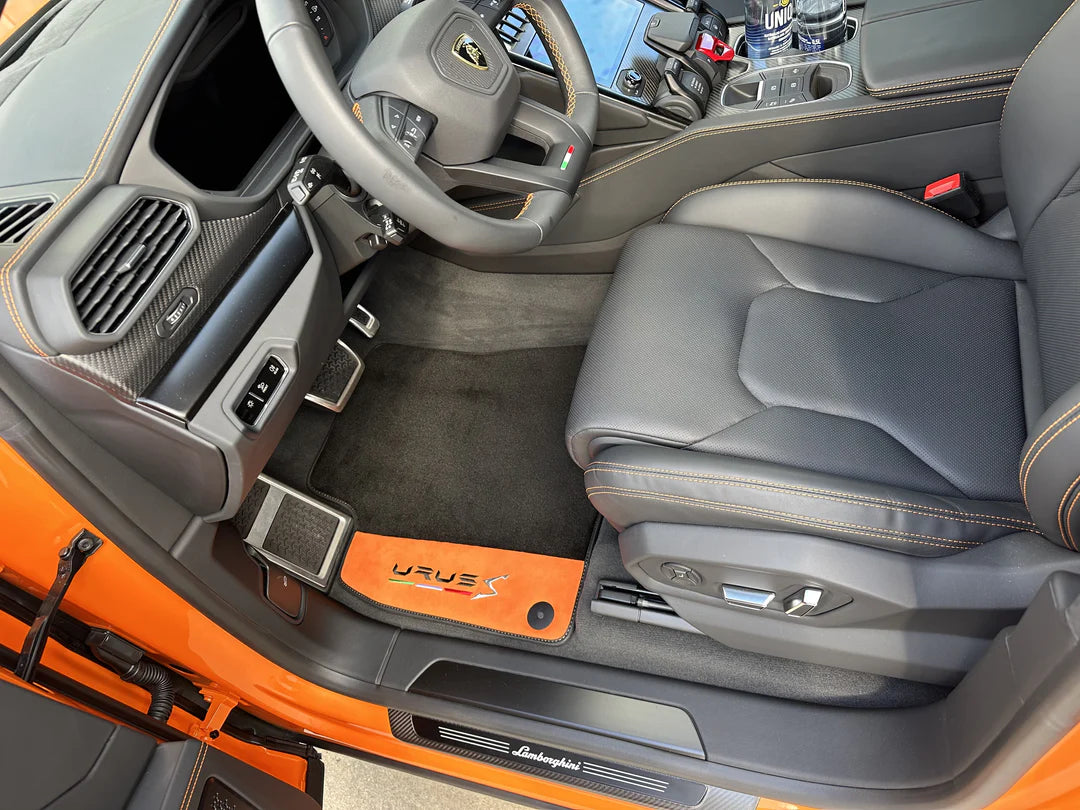 Red Floor Mats for Chevrolet Orlando 5-Seater (2011-2014) by ER56 Design - ER56 Design