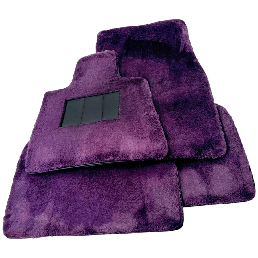 Various Colors of Sheepskin Floor Mats Tailored for the Chrysler PT Cruiser (2001-2010) - AutoWin