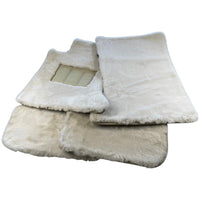 Various Colors of Sheepskin Floor Mats Tailored for the Chrysler PT Cruiser (2004-2006) Convertible - AutoWin