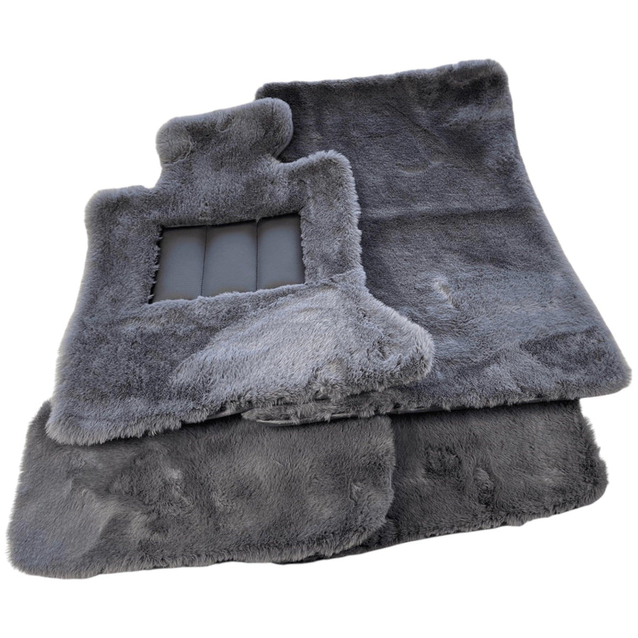 Various Colors of Sheepskin Floor Mats Tailored for the Chrysler PT Cruiser (2004-2006) Convertible - AutoWin