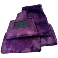 Various Colors of Sheepskin Floor Mats Tailored for the Lexus LC (2017-2024) - AutoWin