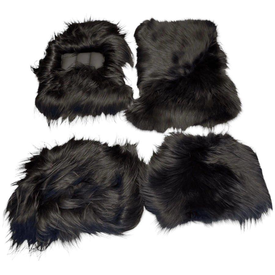 Various Colors of Sheepskin Floor Mats Tailored for the Lexus LX 470 (1998-2006) - AutoWin