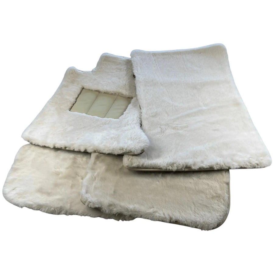 Various Colors of Sheepskin Floor Mats Tailored for the Lexus LX 570 (2008-2021) - AutoWin