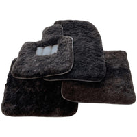 Various Colors of Sheepskin Floor Mats Tailored for the Lexus LX 600 (2022-2024) - AutoWin