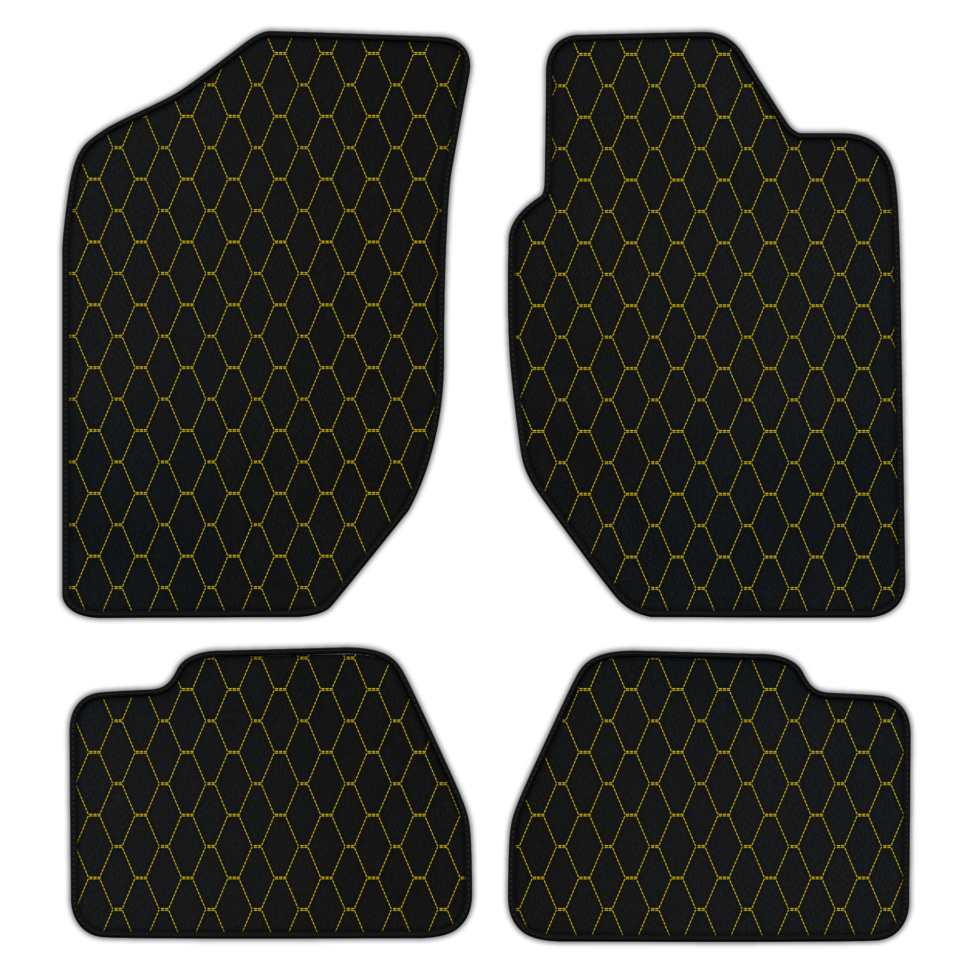 Custom Leather Floor Mats for 1997-2003 Land Rover Freelander