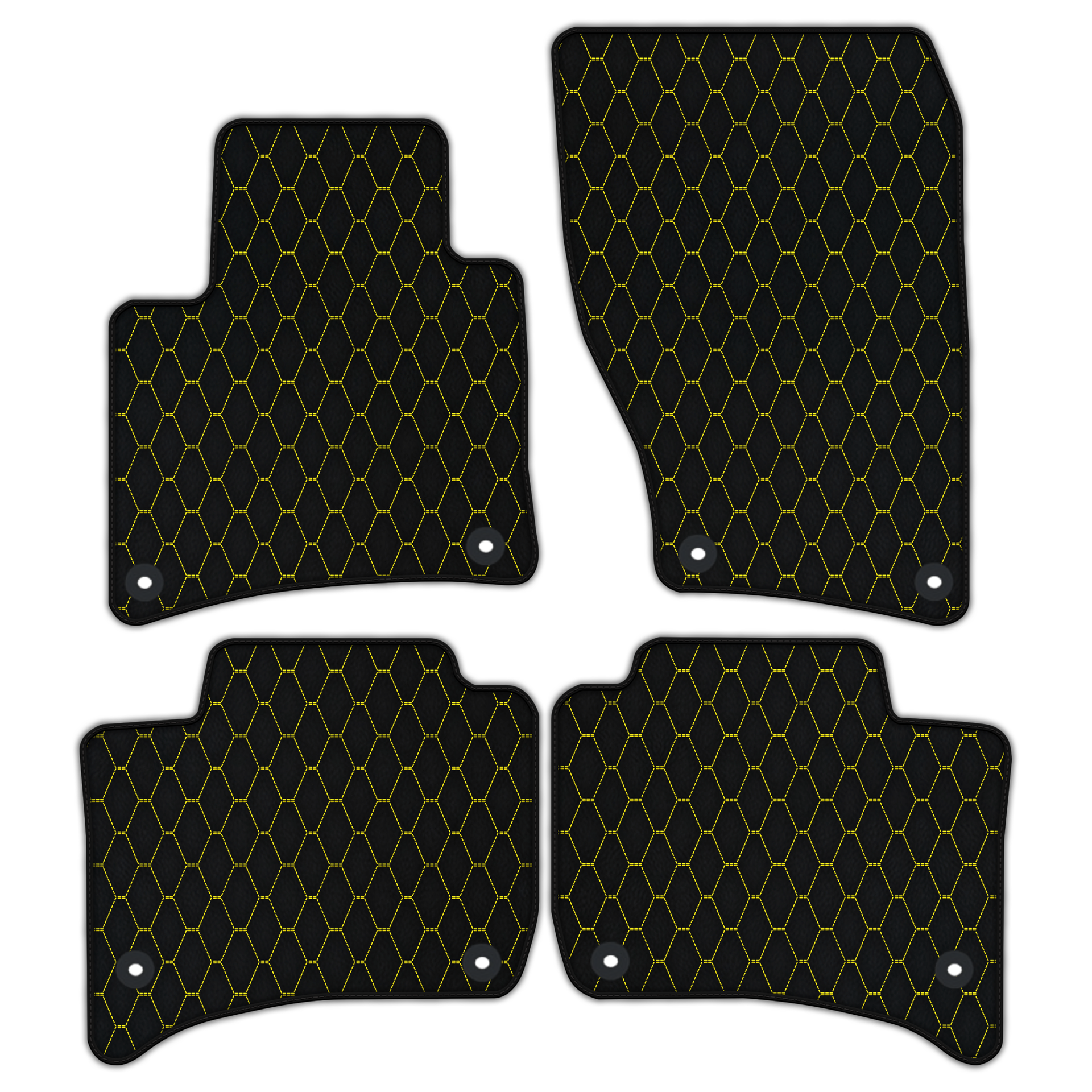 Customizable Leather Floor Mats for Porsche Cayenne (2010-2018)