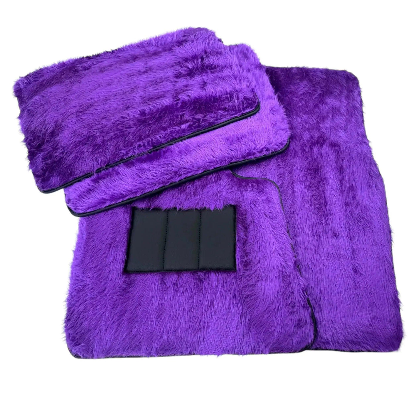 Violet Sheepskin Floor Mats for Rolls-Royce Ghost Series II (2021-2024) - AutoWin