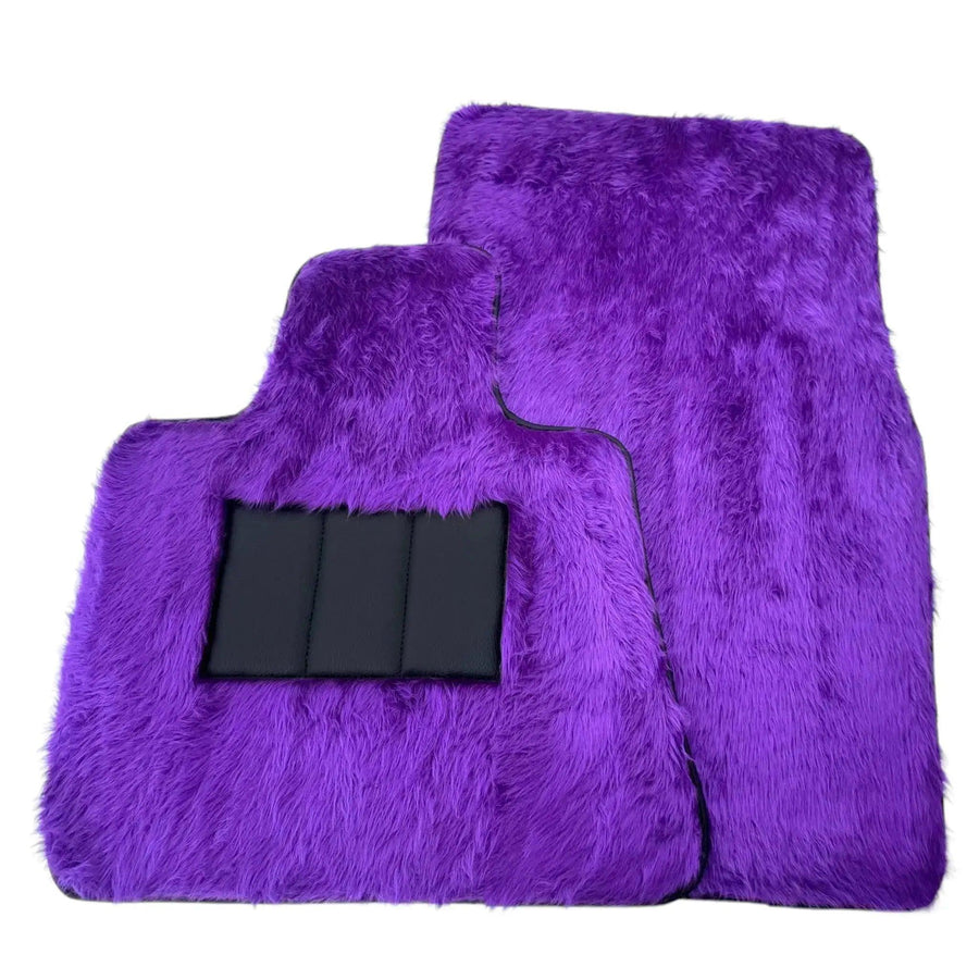 Violet Sheepskin Floor Mats for Rolls-Royce Spectre (2023-2024) - AutoWin