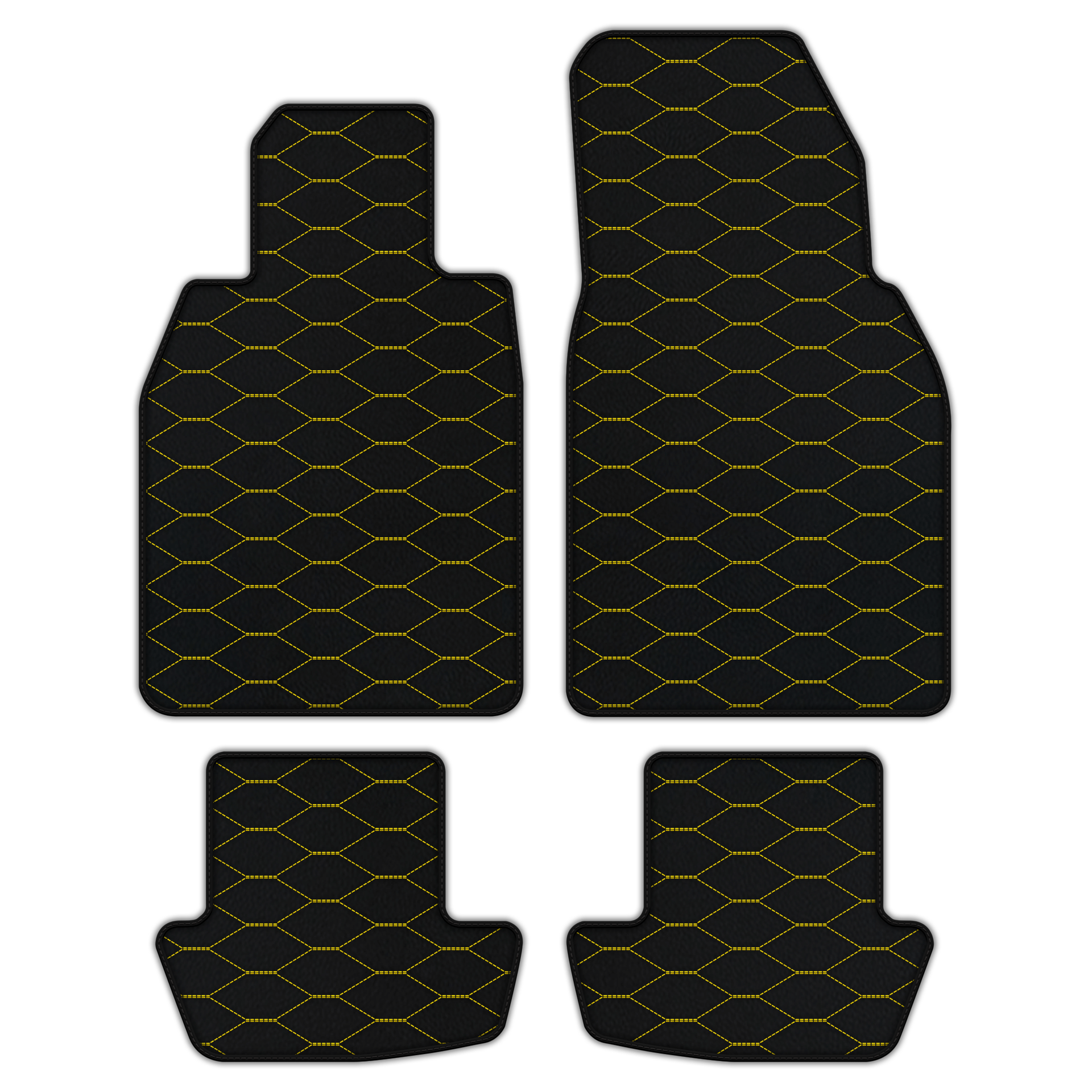 Customizable Leather Floor Mats for Porsche 911 - 992 (2019-2026)