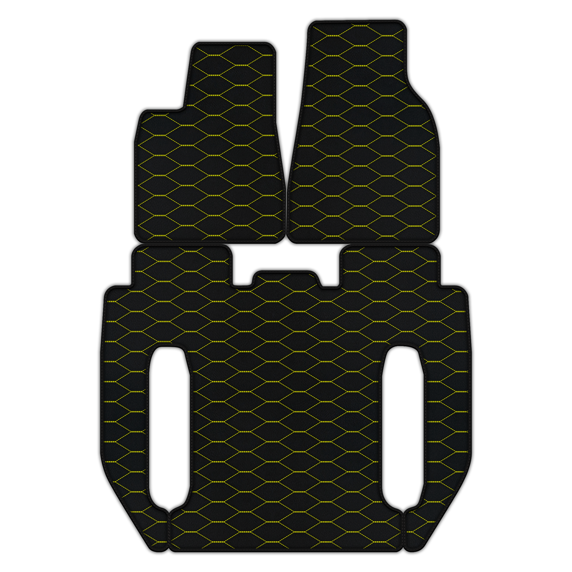 Custom Leather Floor Mats for Tesla Model X (2016-2025)