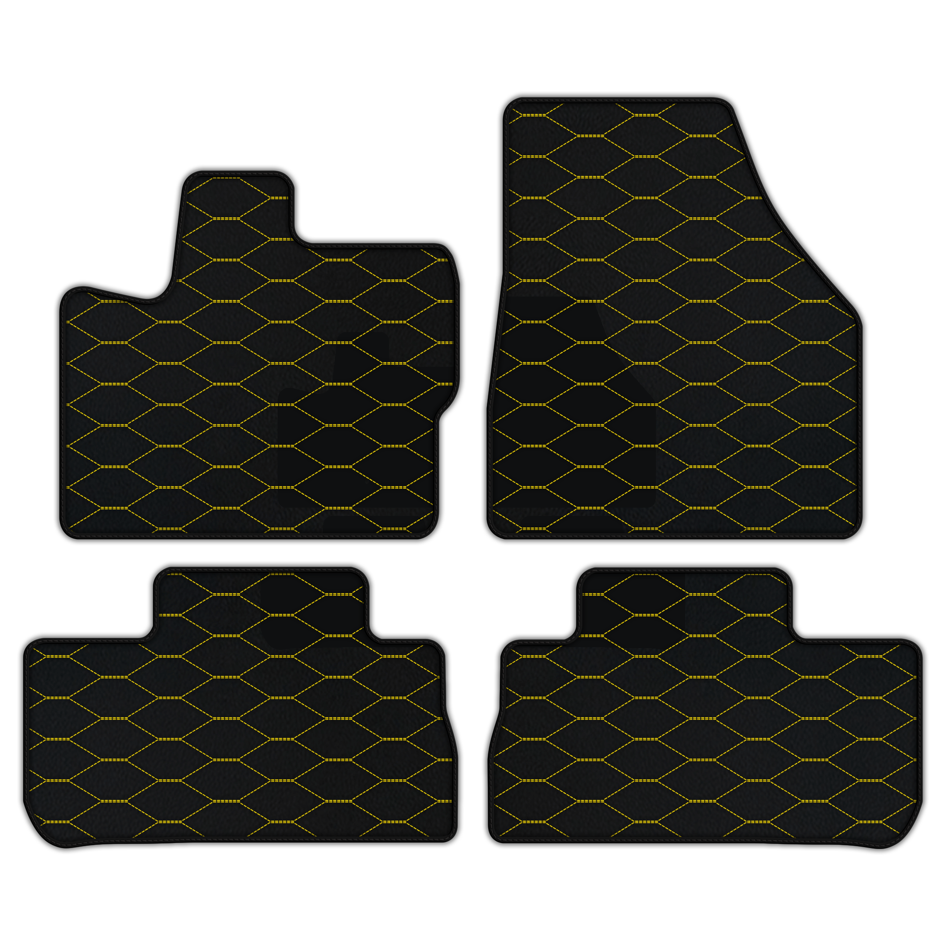 Customizable Leather Floor Mats for Land Rover Freelander (2007-2012)