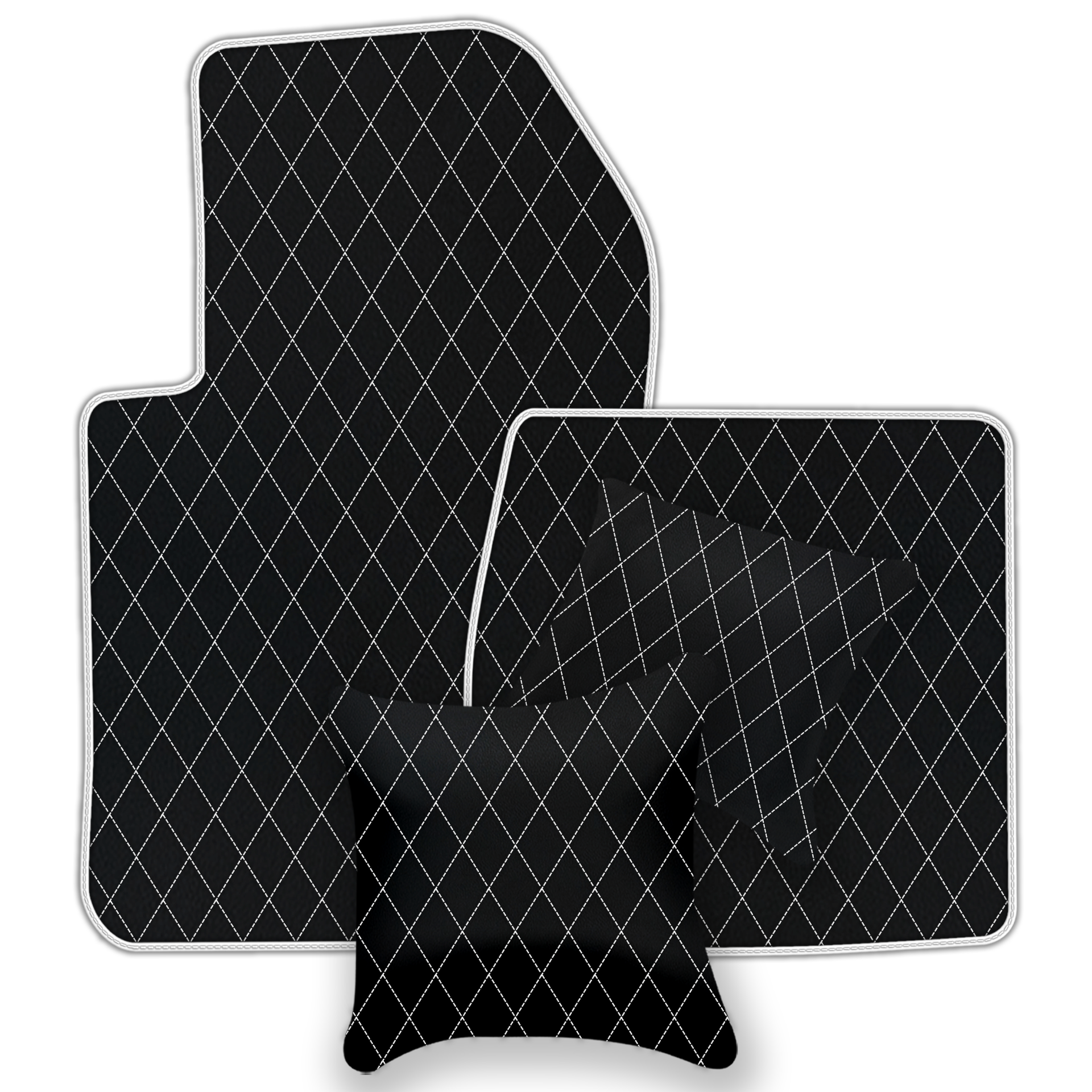 Tapis de voiture bleus pour Ferrari 599 Coupé 2006-2012 Édition Italienne - AutoWin