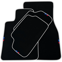 Black Floor Mats For BMW M3 G81 Touring (2022-2026) with German Flag | Various Trim Colors