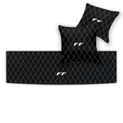 Luxury Black Leather Floor Mats for Ferrari Roma (2021-2024)