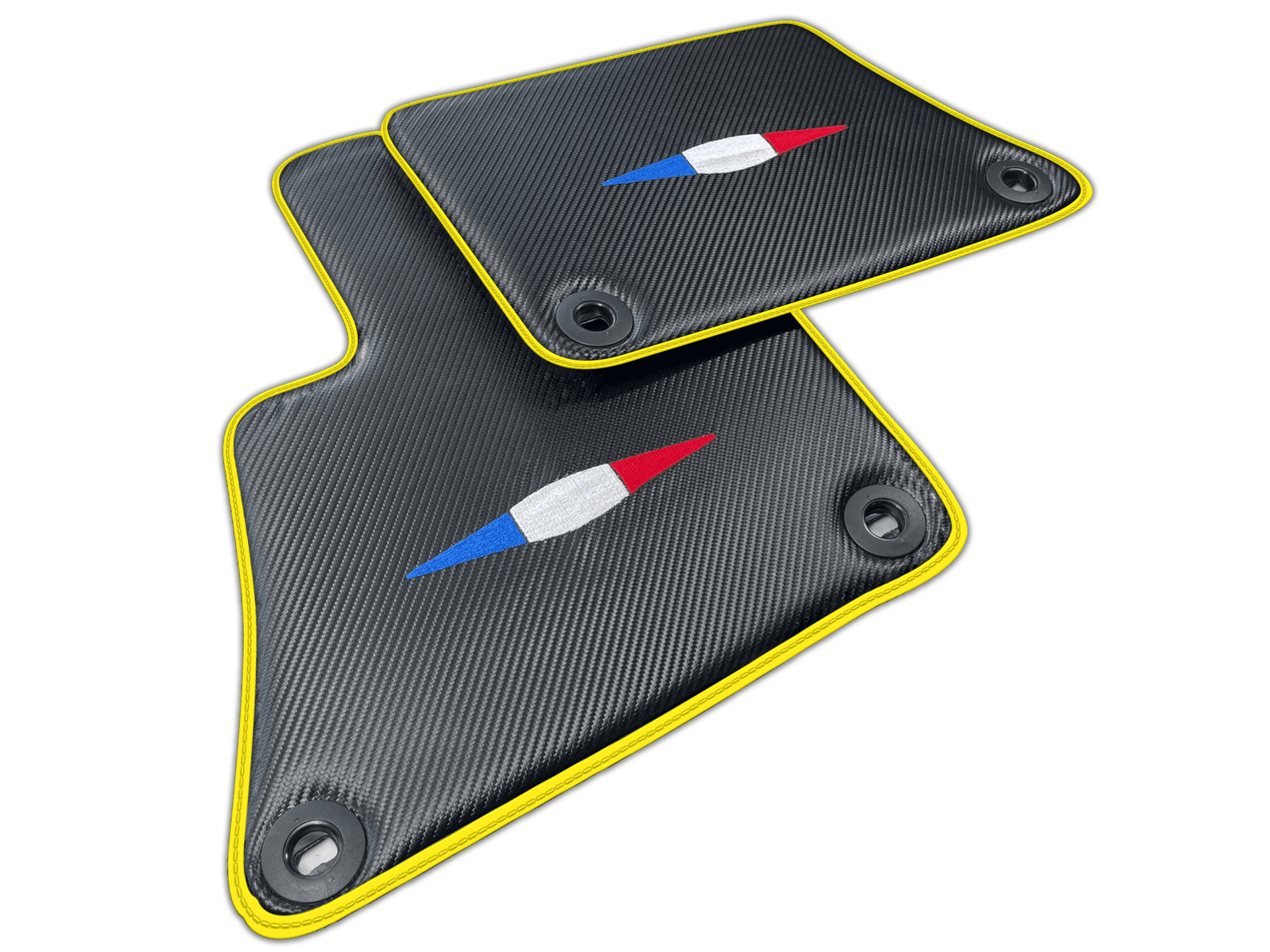 Carbon Fiber Floor Mats for Bugatti Veyron | Various Trim Colors