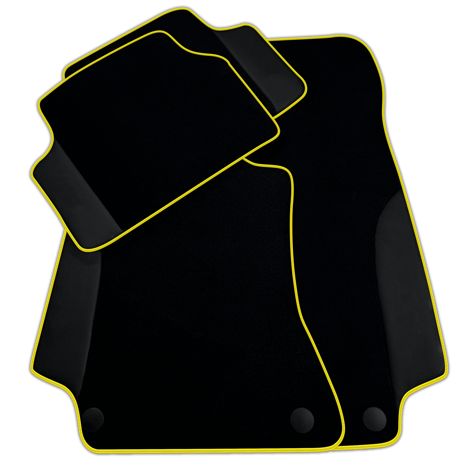 Customizable Black Floor Mats For Mercedes Benz CLS-Class C218 Coupe (2011-2014)