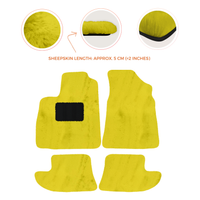 Luxury Sheepskin Floor Mats for Bentley Continental GT (2011-2018)
