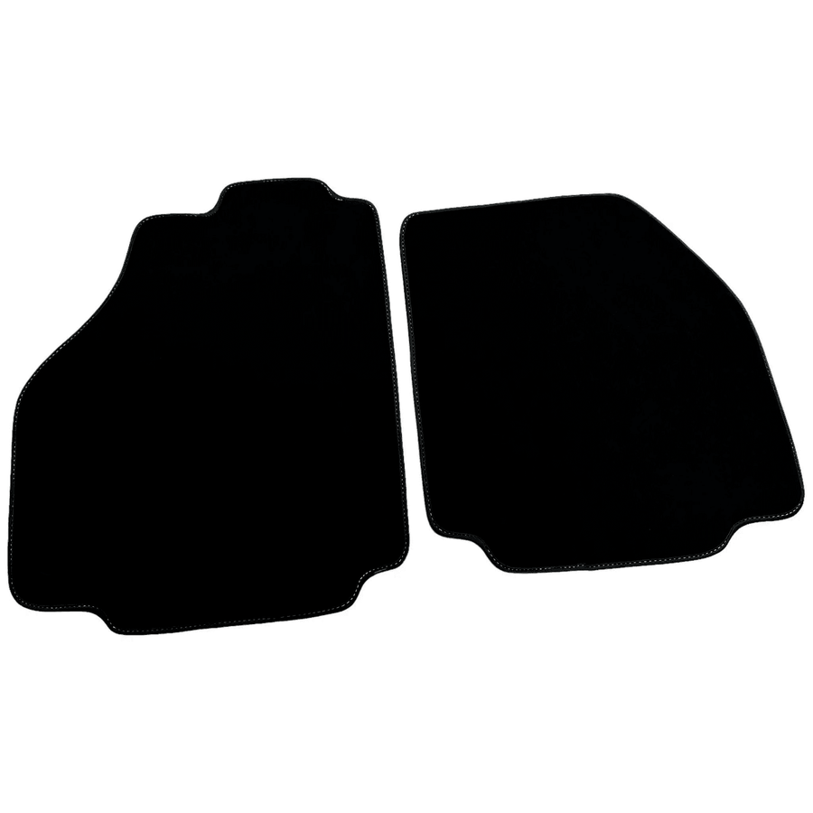 Alcantara Black Floor Mats For Ferrari 488 Pista Spider (2019-2021)
