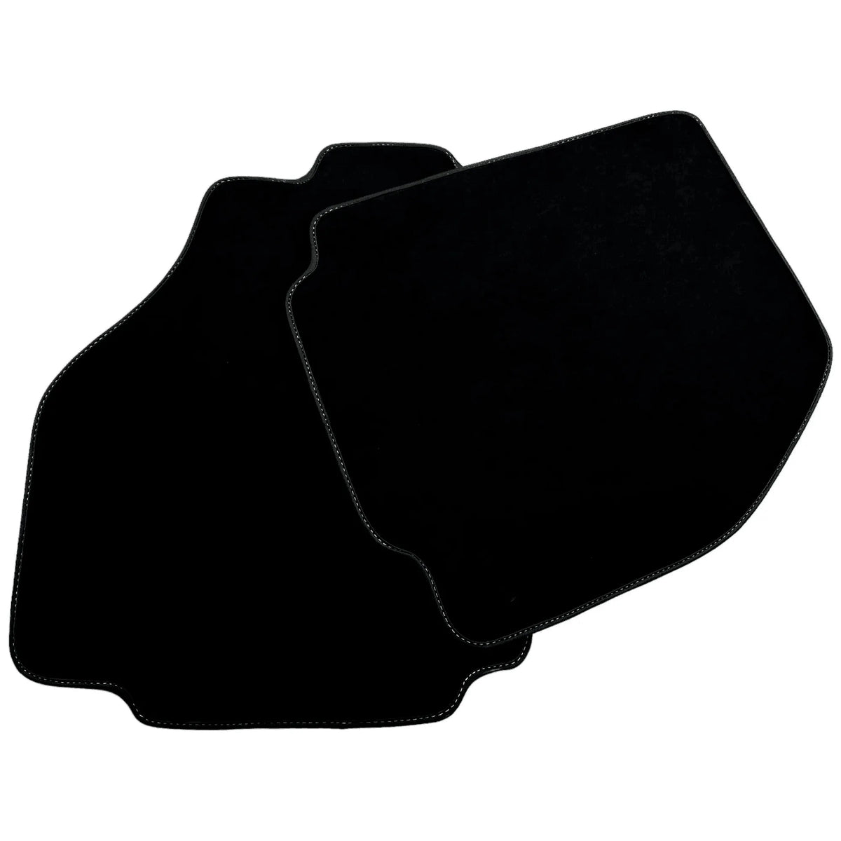 Alcantara Black Floor Mats For Ferrari 488 Pista Spider (2019-2021)