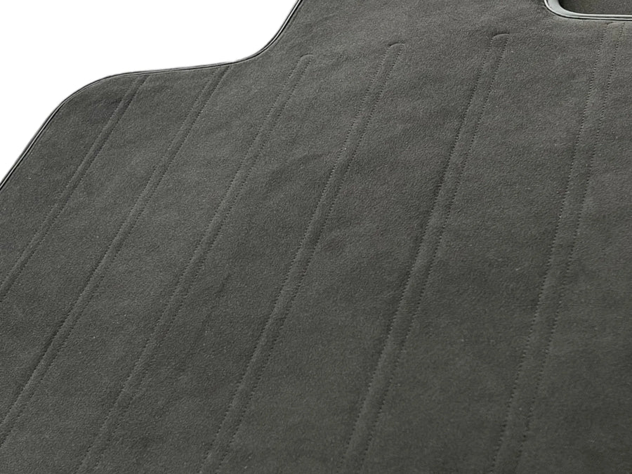 Alcantara Floor Mats For Rolls Royce Black Badge Ghost Series II (2021-2024) - AutoWin