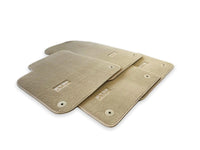 Beige Floor Mats for Audi A3 - 5-door Sportback Hybrid (2021 - 2024) | ER56 Design - AutoWin