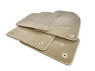 Beige Floor Mats for Audi A6 - C6 Allroad Quattro (2006-2008) | ER56 Design - AutoWin