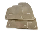 Beige Floor Mats for Audi A8 D4 (2010-2017) | ER56 Design - AutoWin