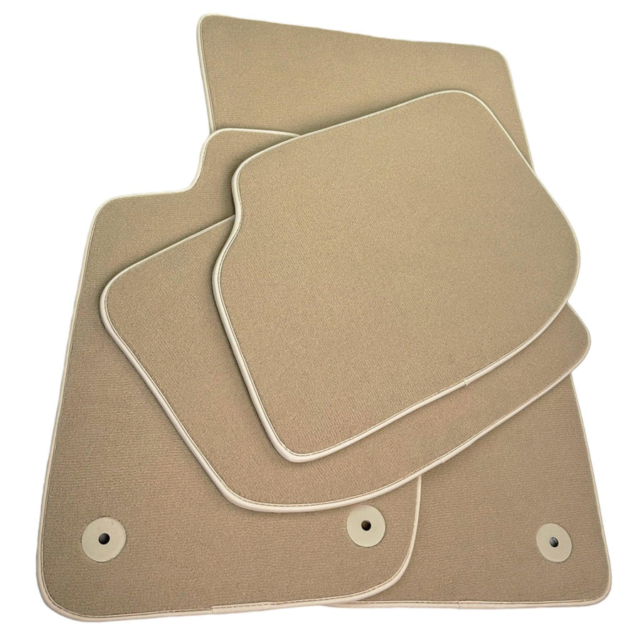 Beige Floor Mats For Bentley Flying Spur (2019-2023) - AutoWin