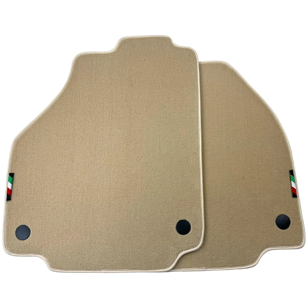 Beige Floor Mats for Ferrari 488 GT2 (2016-2022) | Italian Edition