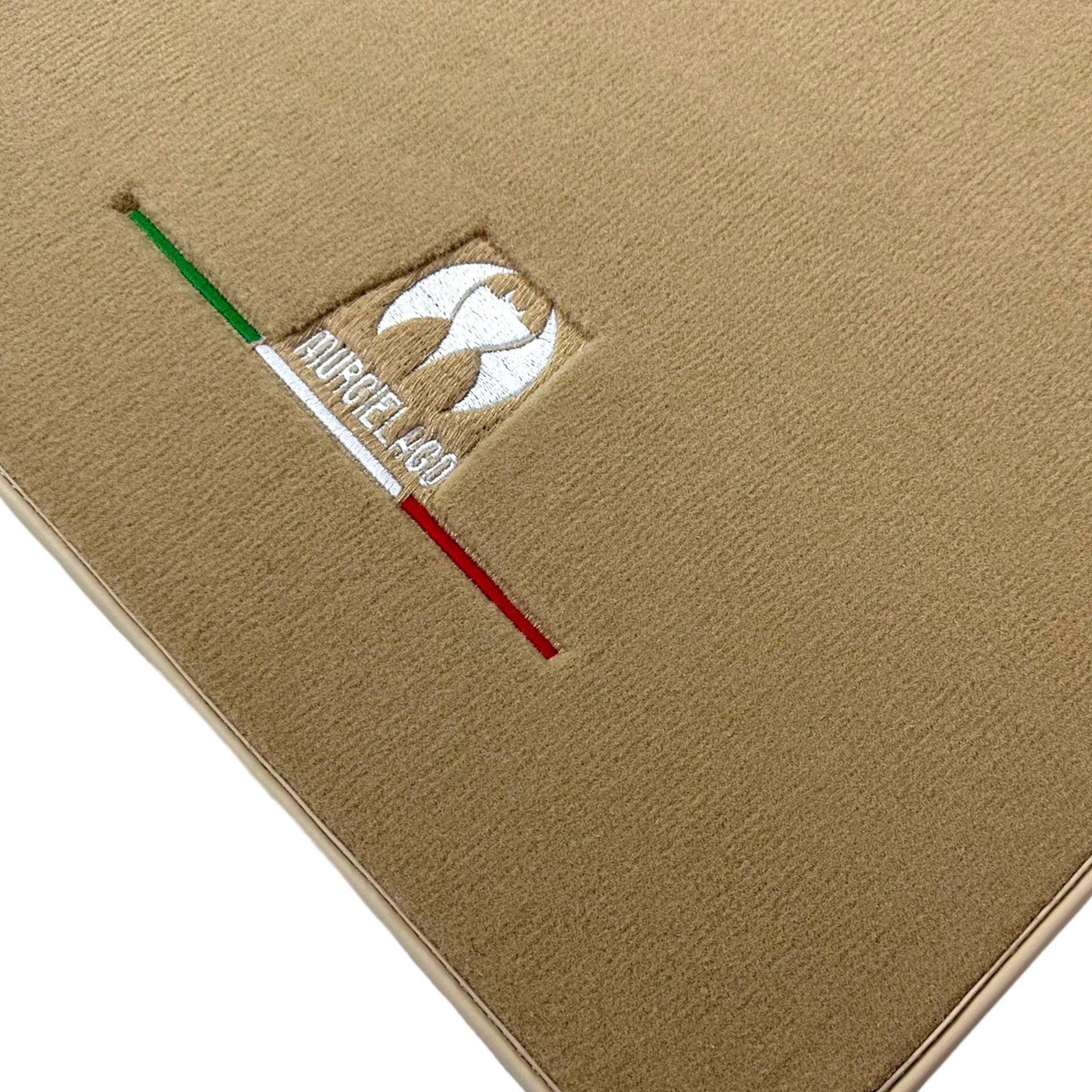 Beige Floor Mats for Lamborghini Murcielago AutoWin Brand - AutoWin