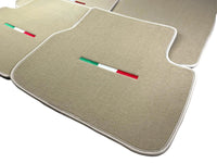 Beige Floor Mats For Maserati Grecale (2023-2024) Italy Edition - AutoWin